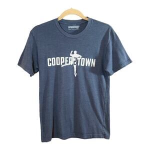 BreakingT Cooper2Town Derek Jeter #2 NY Yankees Hall of Fame T-shirt Adult S